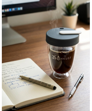 [35th Anniversary Edition]  HKUST x Loveramics Glass Tumbler